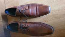 Pantofi piele bugatti