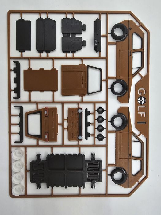 Кит Голф 1 Golf  mk1 Макет за сглобяване