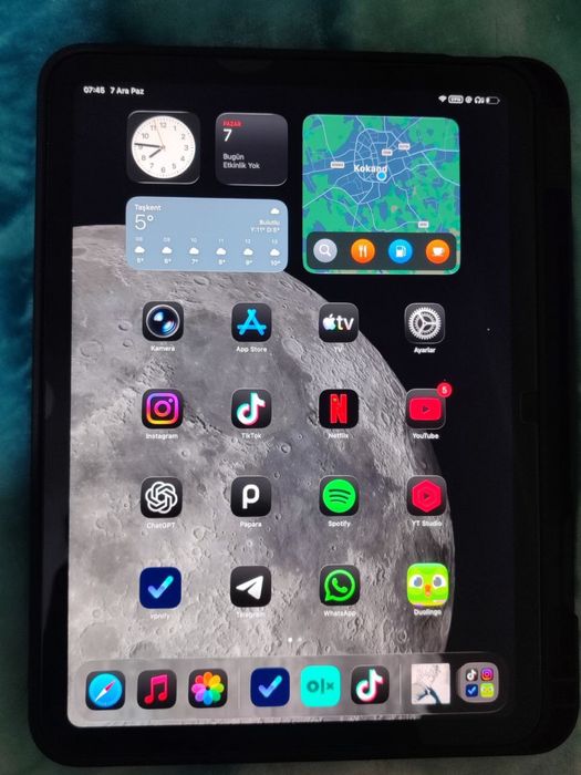 İpad 11 A 16 bionic chipli Siver Rangi