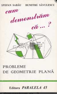 probleme de geometrie plana