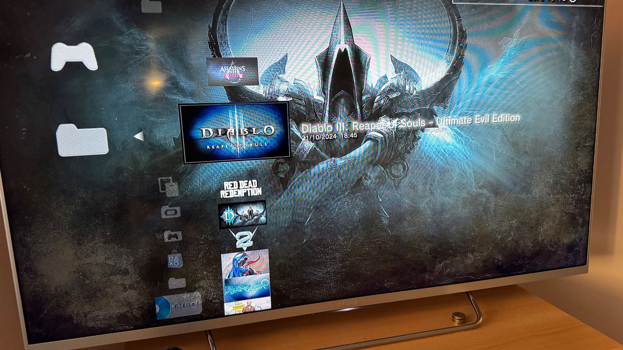 Ps3 Super Slim 500Gb + много игри