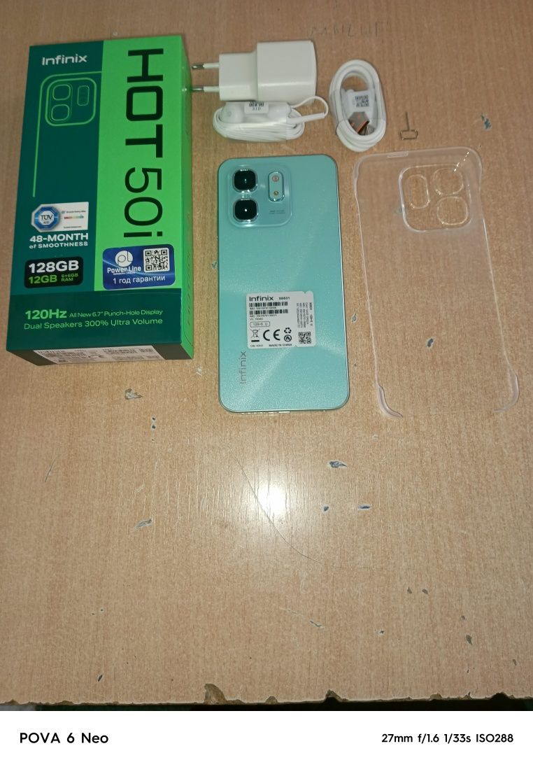 Nomi: Infinix hot 50i Yangi!