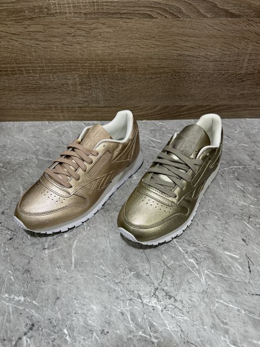 Reebok Classic leather Gold, Rose gold original!