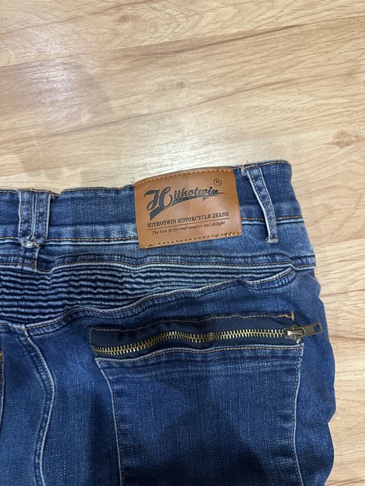 Мото дънки  с кевлар в зоните на протекторите