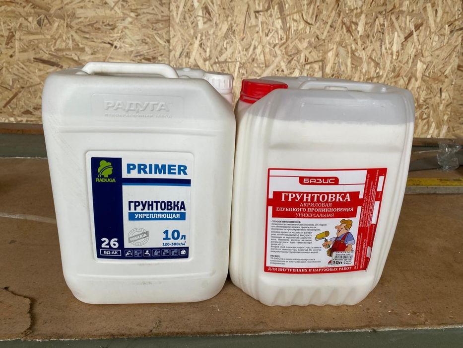 Грунтовка стяжка