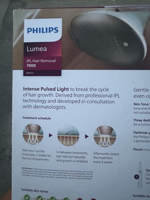 Epilator philips lumea bri 923 Nou