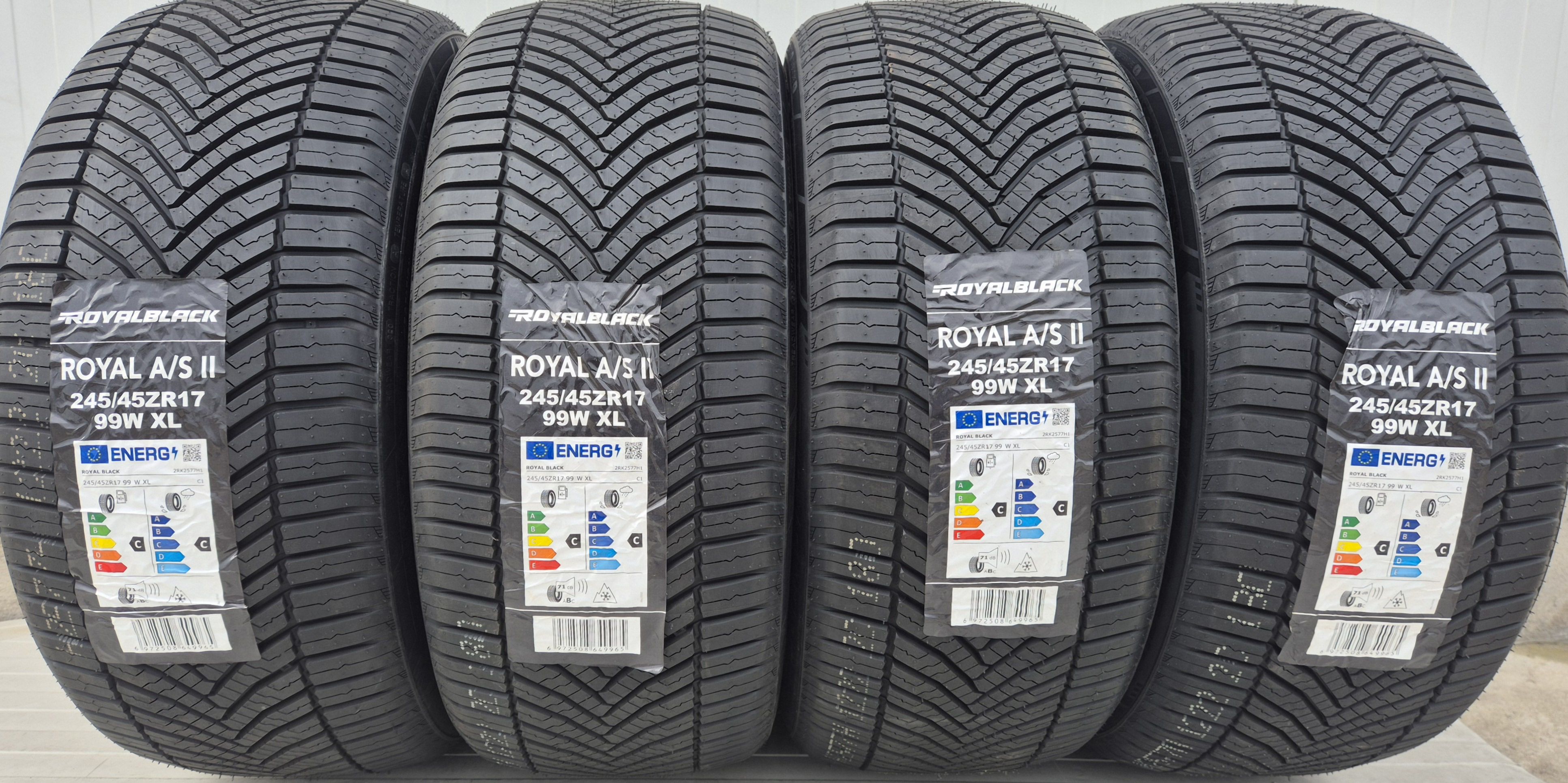 245/45 R17, 99W,ROYAL BLACK Royal A/S XL, Anvelope All Season M+S