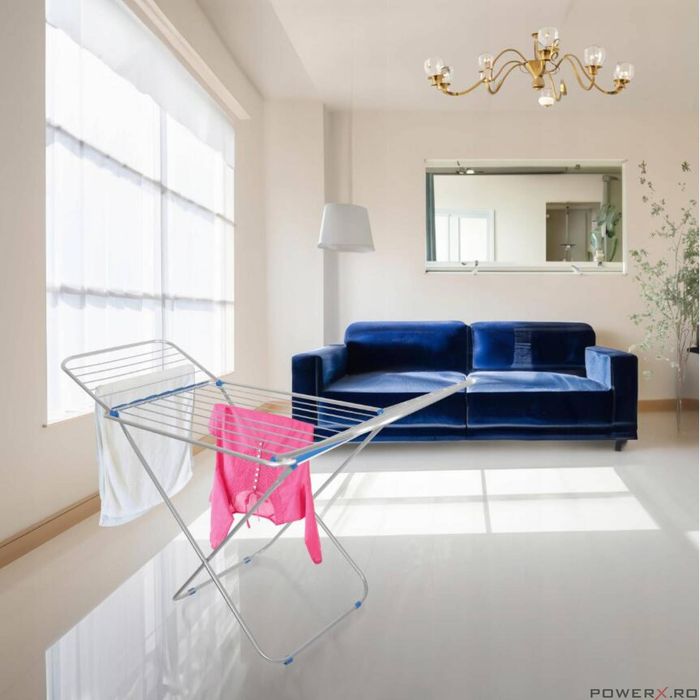 Uscătoare de rufe aluminiu, pliabil, Sepio