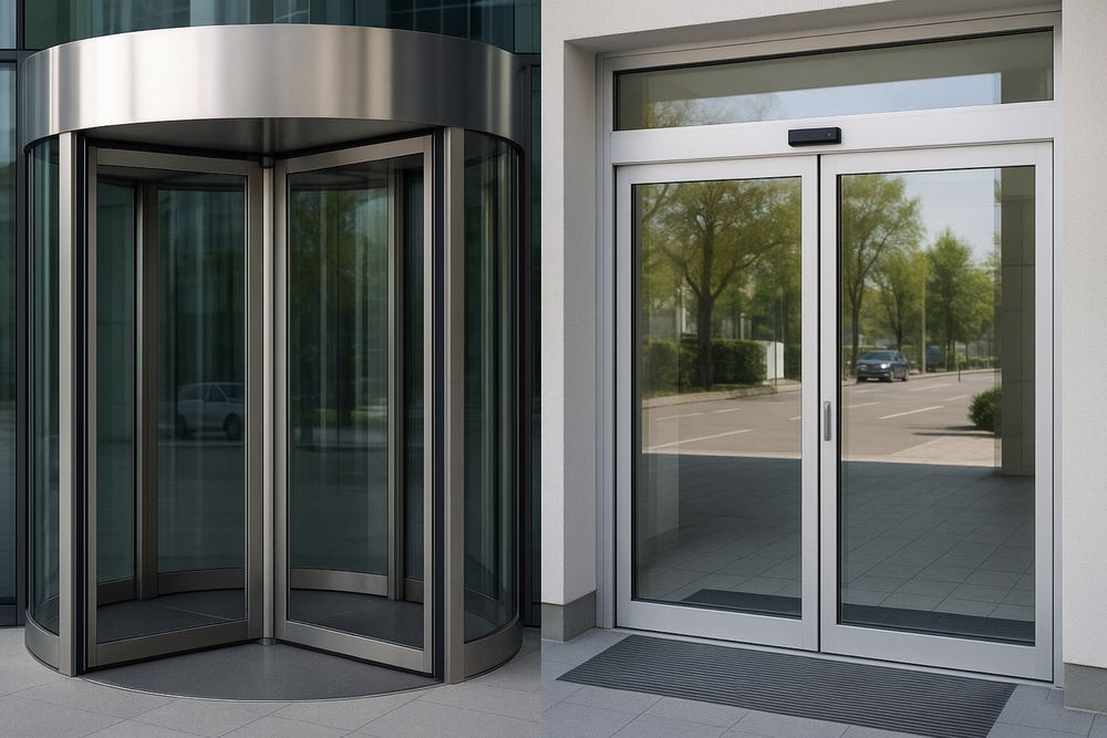 Ремонт и обслуживание карусельных дверей