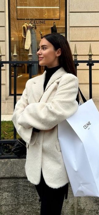 ZARA дамско viral палто овърсайз