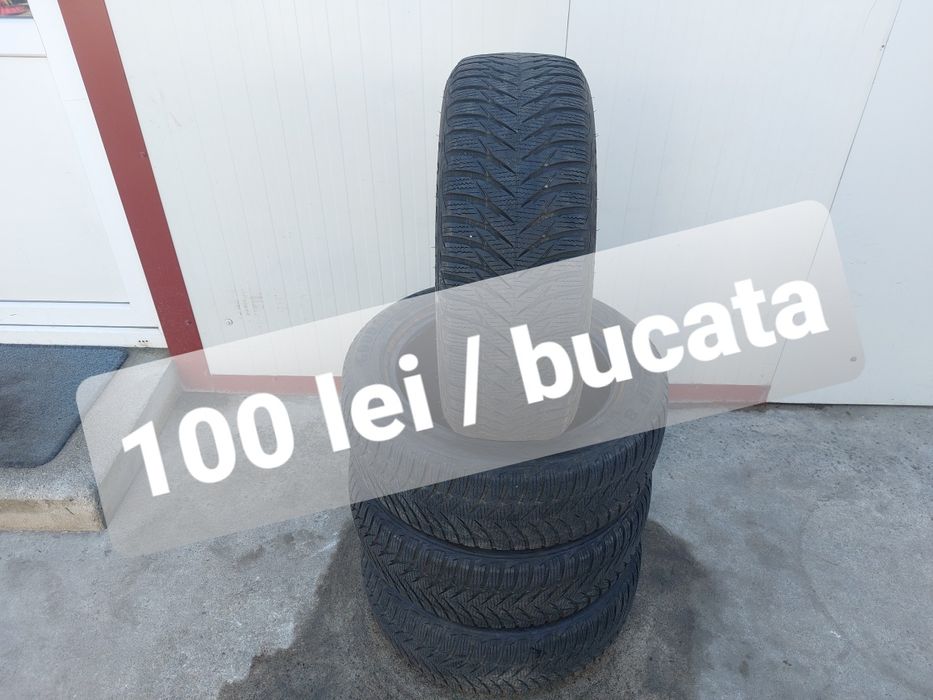 100 lei bucata! Set anvelope M+S 195 55 16 Goodyear