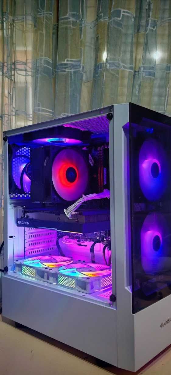 Добро Гейм PC Ryzen 7 5800X /32Gb/1TB nVme/RX 6600XT /Гаранция