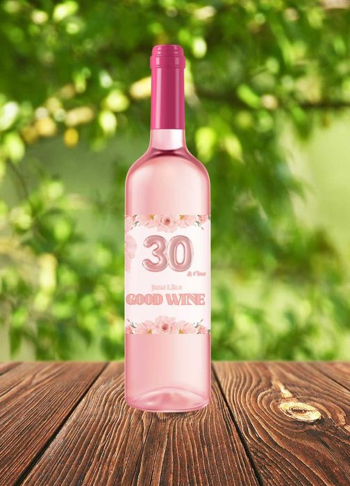 Етикети за бутилка вино