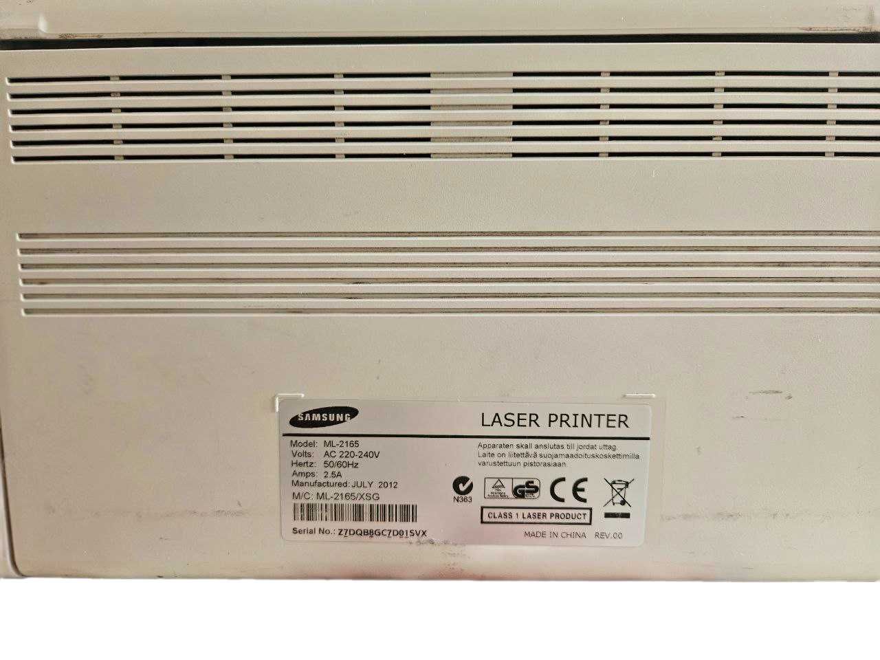 Продам принтер Samsung ML-2165