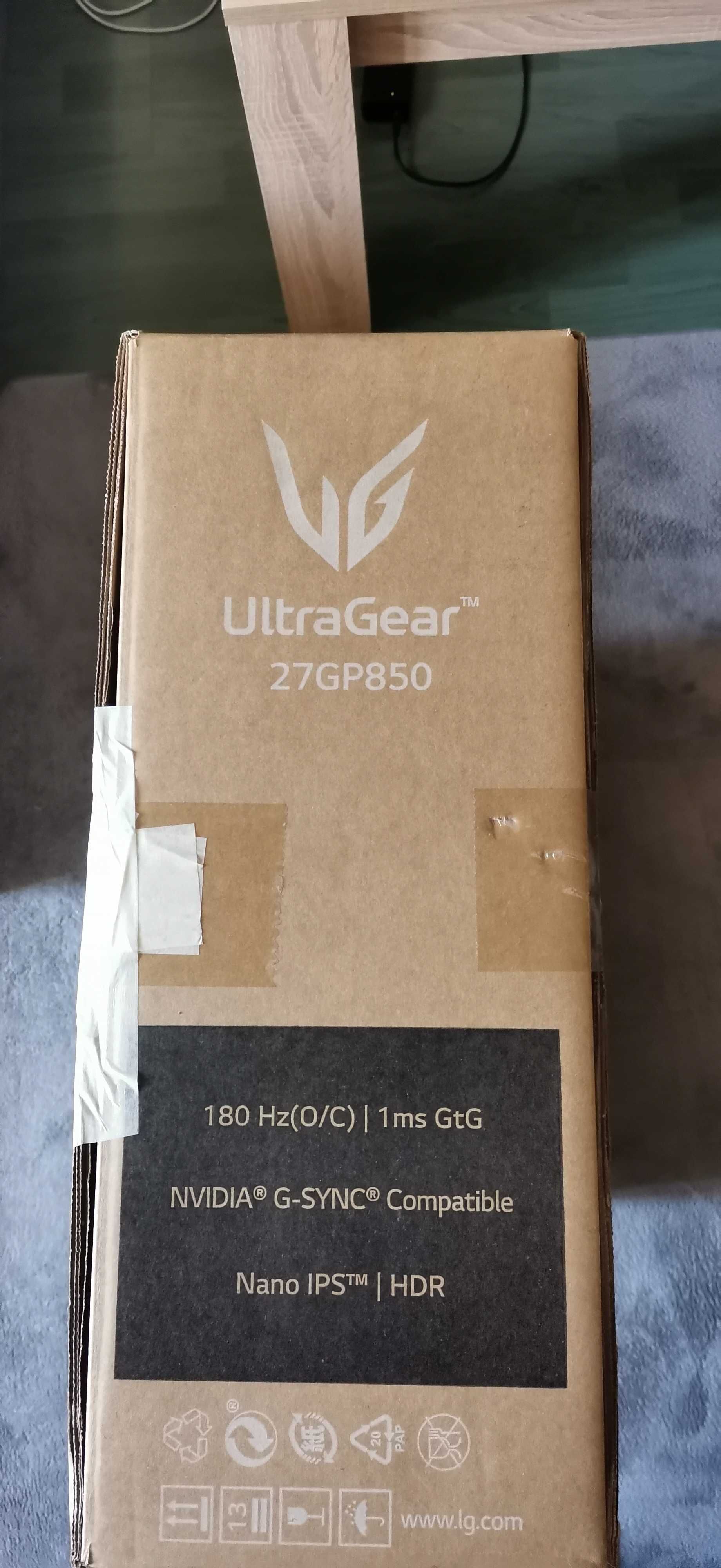 Монитор LG 27GP850P-B UltraGear с гаранция