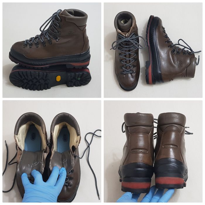 Bocanci SCARPA din piele naturală, ghete ptr vânătoare, alpinism 46 EU