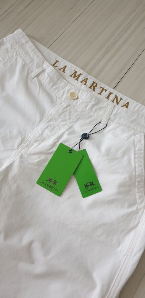 La Martina Marine Cotton Twill Slim Pant 36 - НОВО ОРИГИНАЛ! Мъж Летен