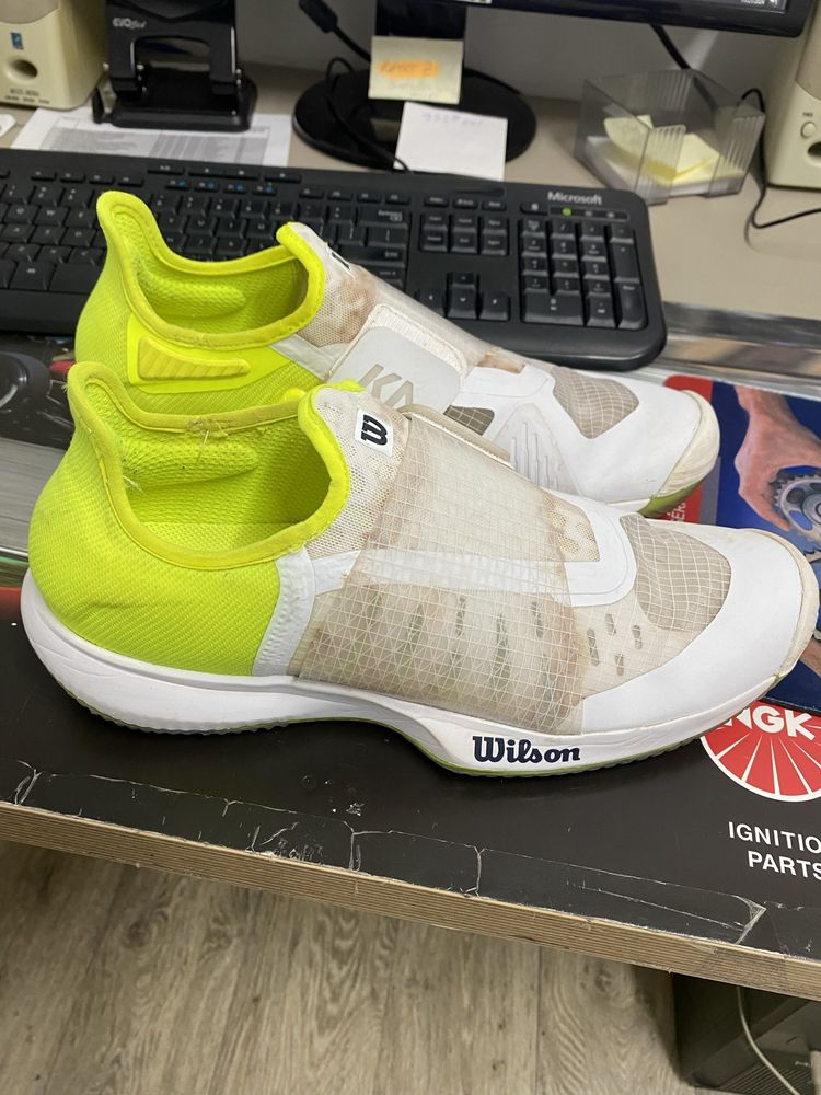 Vand adidasi tenis zgura Wilson