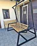 Leagăne din fier forjat și lemn masiv la super oferta mesaj în privat