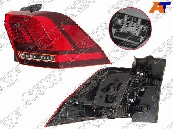 Фонарь задний Volkswagen Tiguan