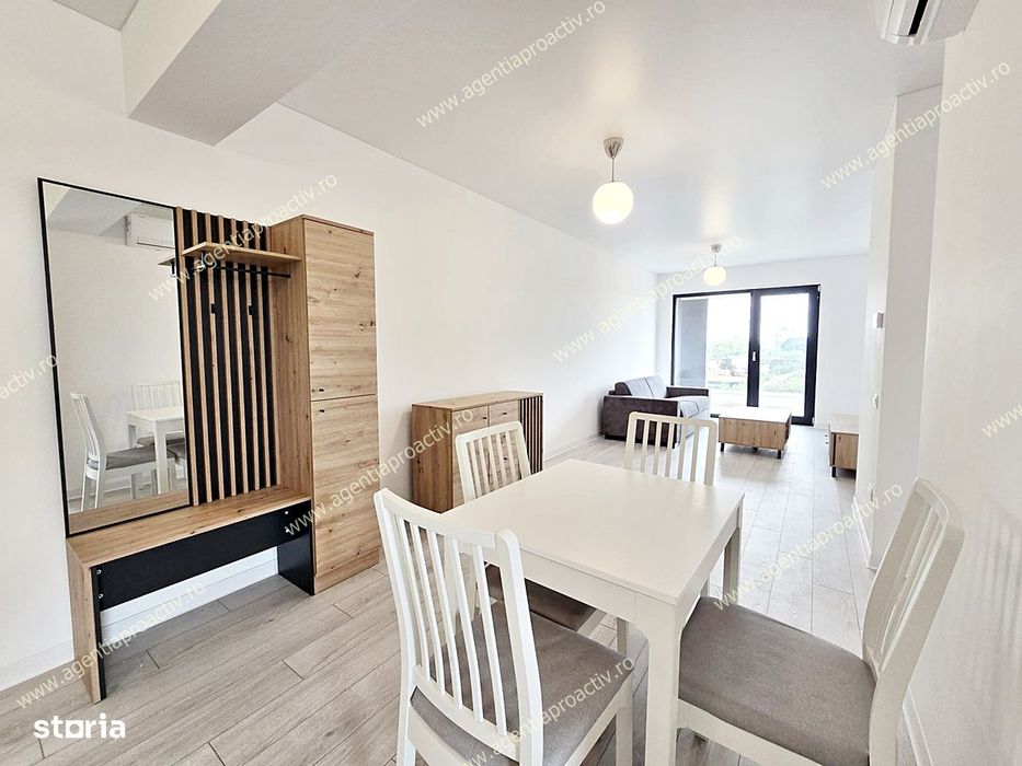 Apartament 2 camere, zonă centrală, bloc nou, prima închiriere!