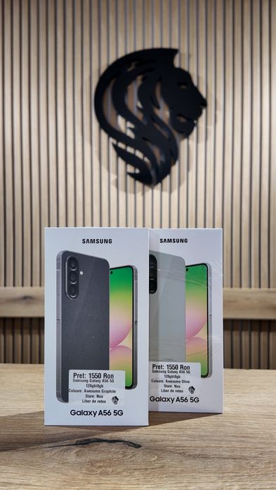 Oferta! Samsung Galaxy A56 128gb/8gb Graphite/ Olive Noi/Garantie
