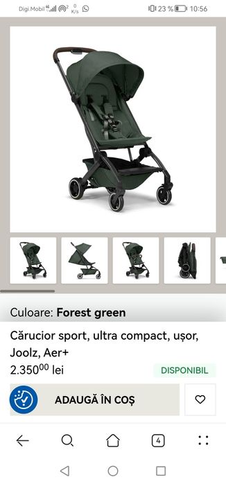 Carucior bebeluși sport