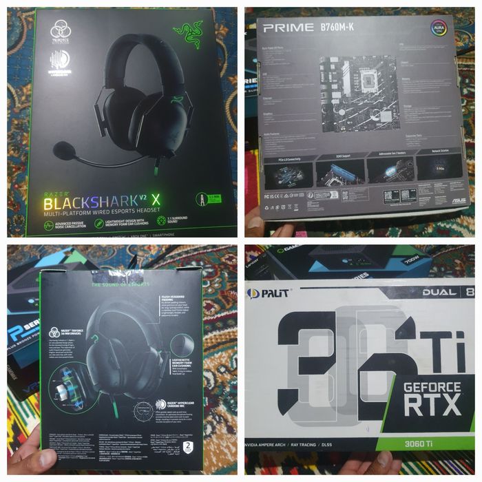 Kompyuter CORE I5 RTX 3060 TI 32GB DDR5