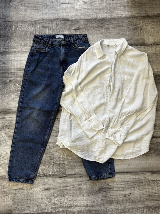 Лот дънки и риза