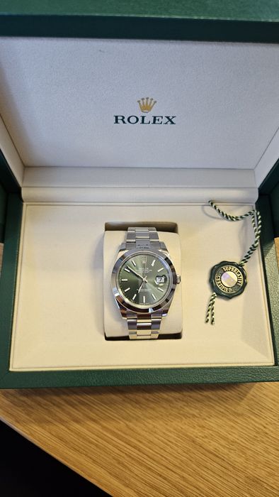 Rolex datejust 41-green-Nou