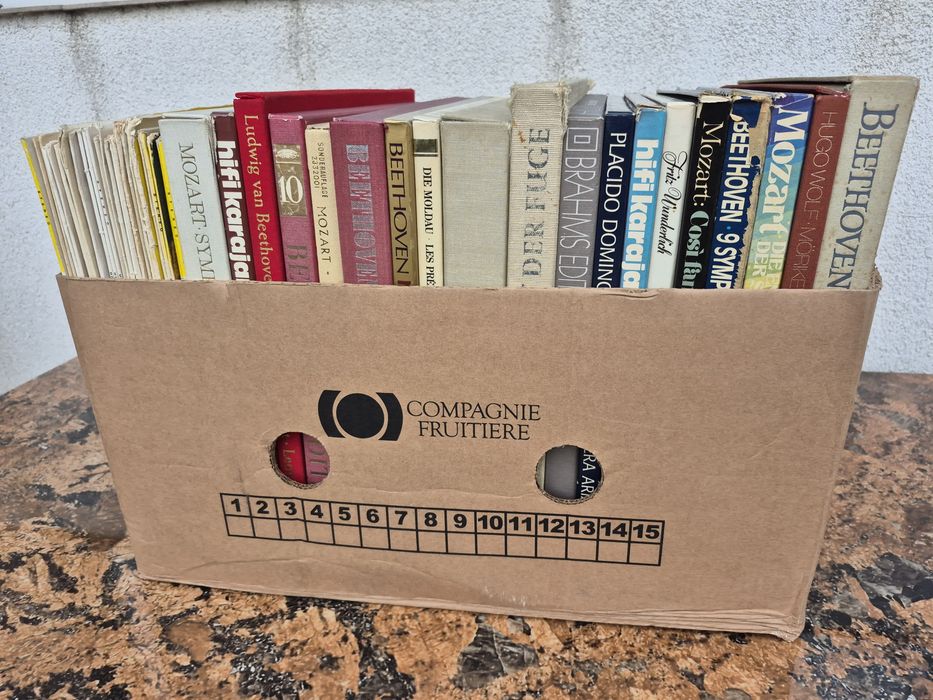 Vând 150LP Discuri Vinil colectia Deutsche Grammophon, Emi His Master'