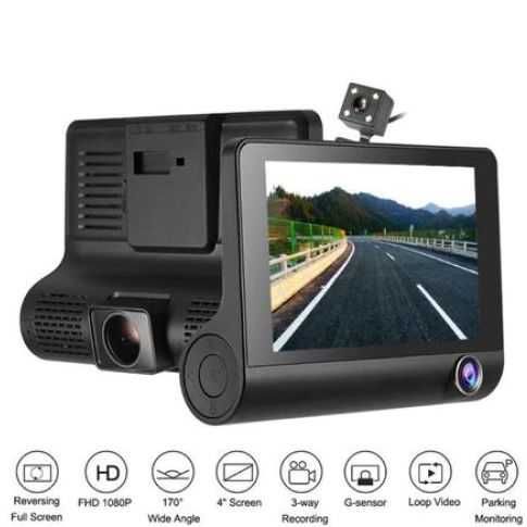 Camera Auto & Mansalier 3in1 DVR FULL HD 1080P, 3 camere