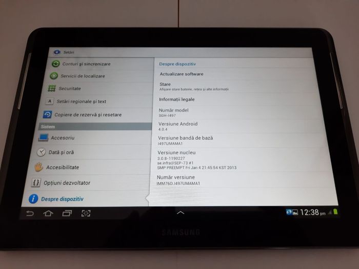 Piese tabletă Samsung Galaxy Tab 2 10.1 inch, 16GB, Android, SGH-I497