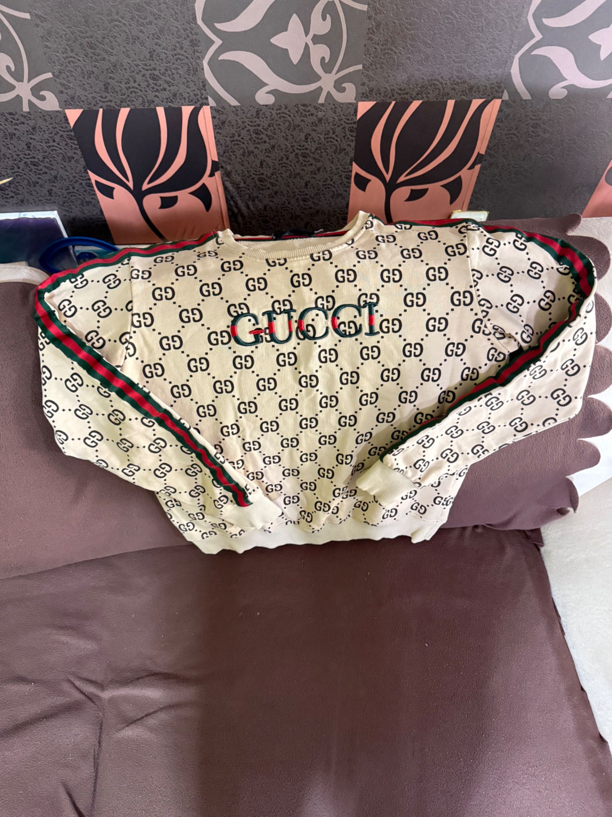 Суитчър Gucci Бежов