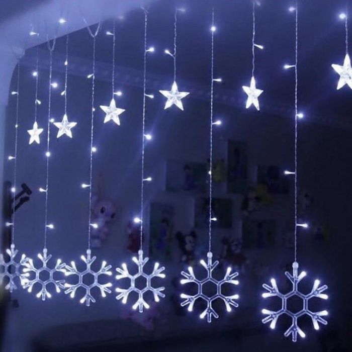 Гирлянда Снежинка