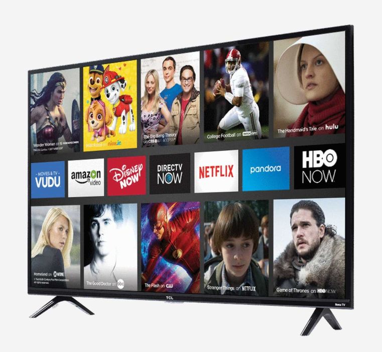 Телевизор TCL 55" Class 4-Series 4K UHD HDR Roku Smart TV - 55S425