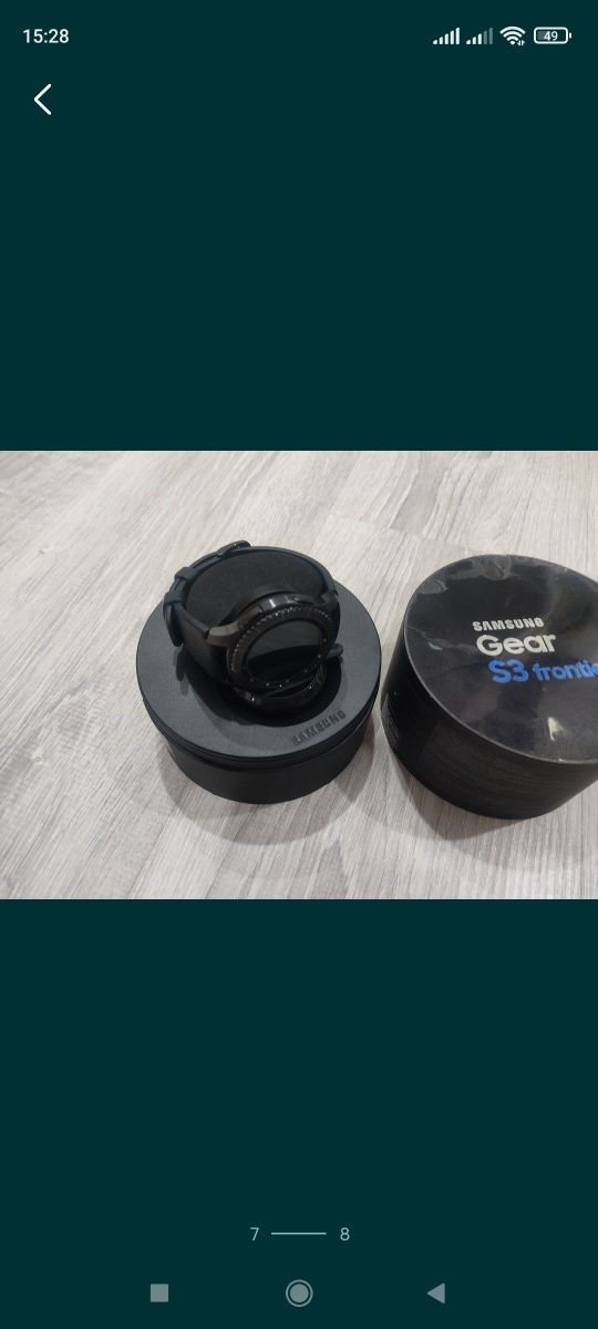 Продам часы samsung Gear s3 frontier