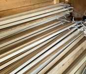 Stalpi de gard NOI PREMIUM sablati si vopsiti ELECTROSTATIC