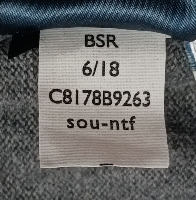 Tommy Hilfiger Pullover оригинален пуловер XS памучен сив пуловер