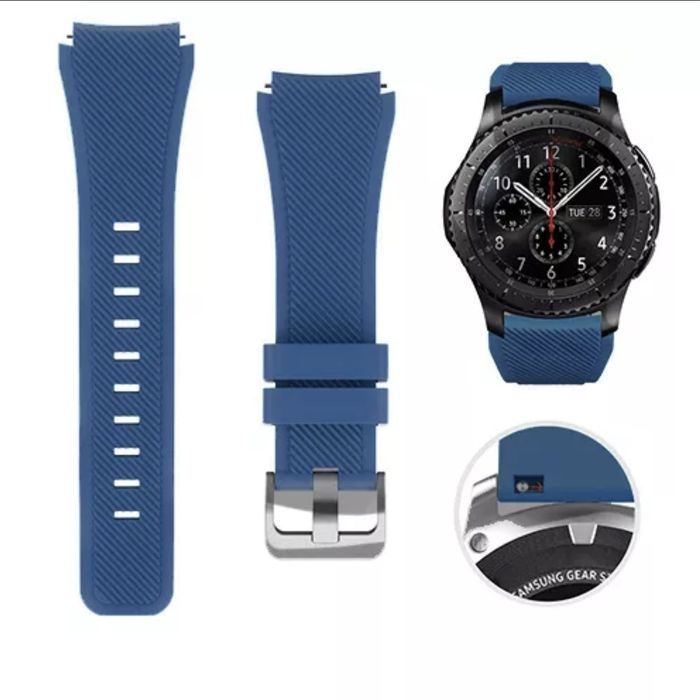 Accesorii telefoane si ceasuri Curea ( brățară silicon) ceas 20 si 22m