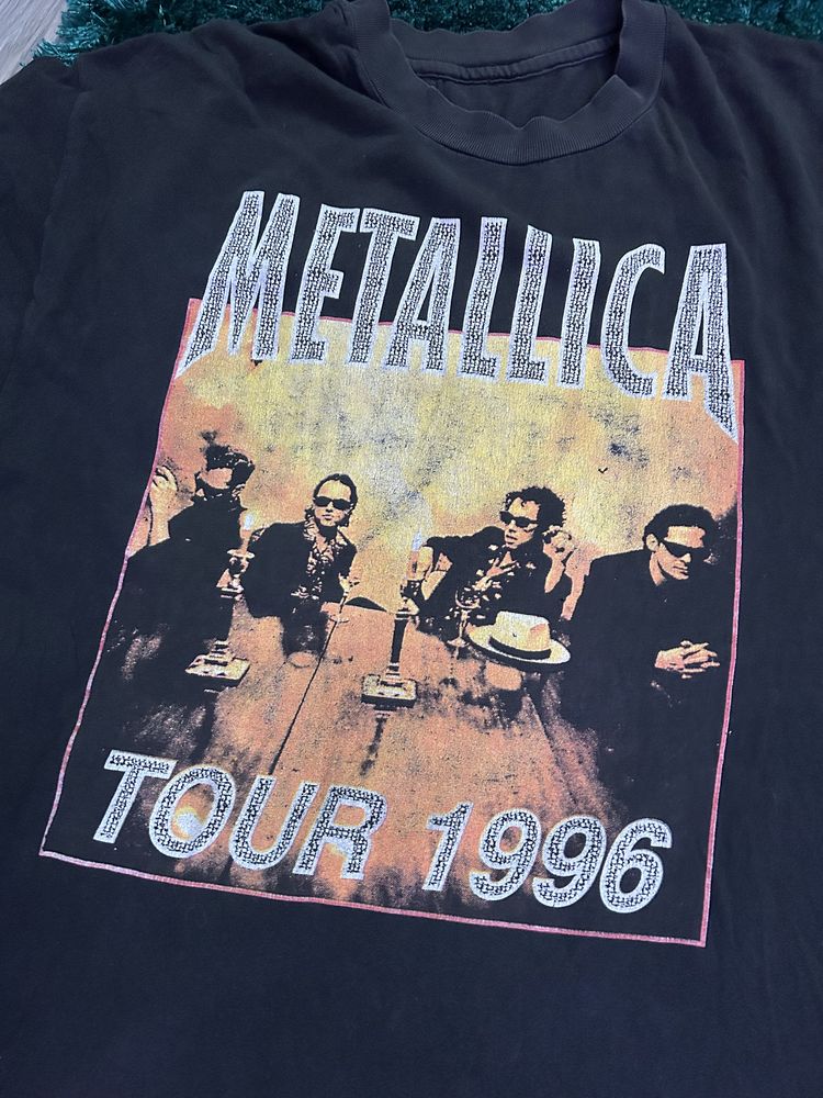 VERY RARE Tricou Metallica Tour 1996