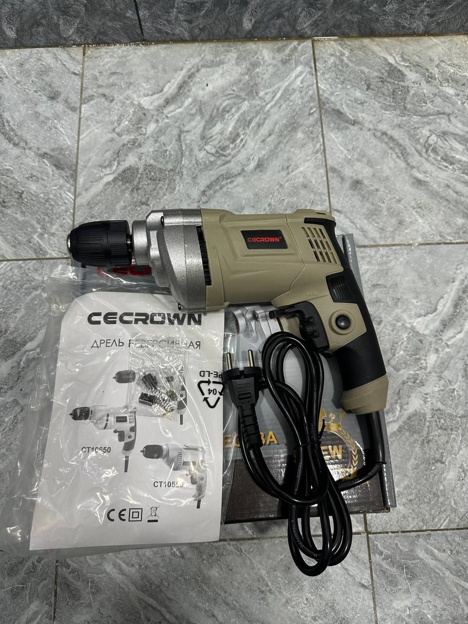 Дрель cecrown 680 эр