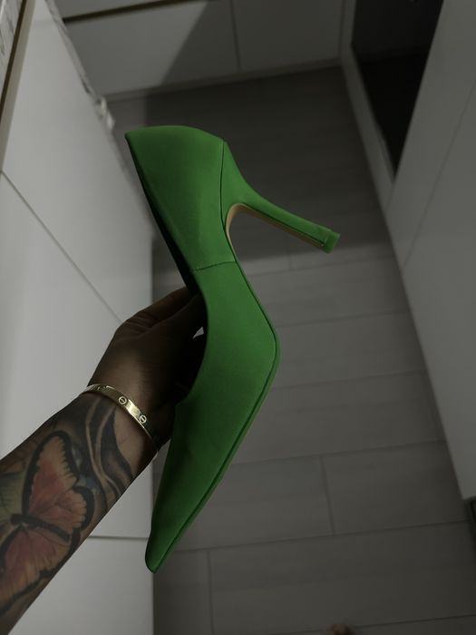 Pantofi stilleto zara cu toc cui