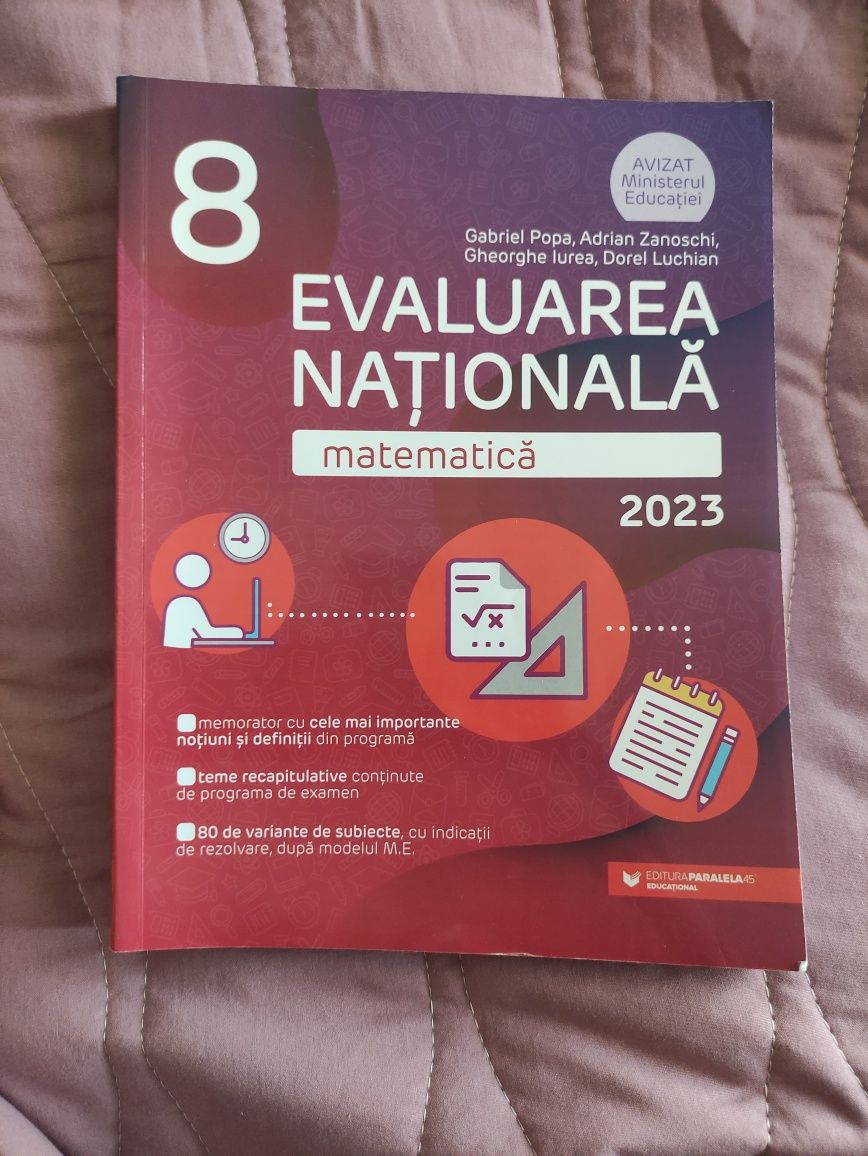 Evaluarea Nationala Paralela 45 2023