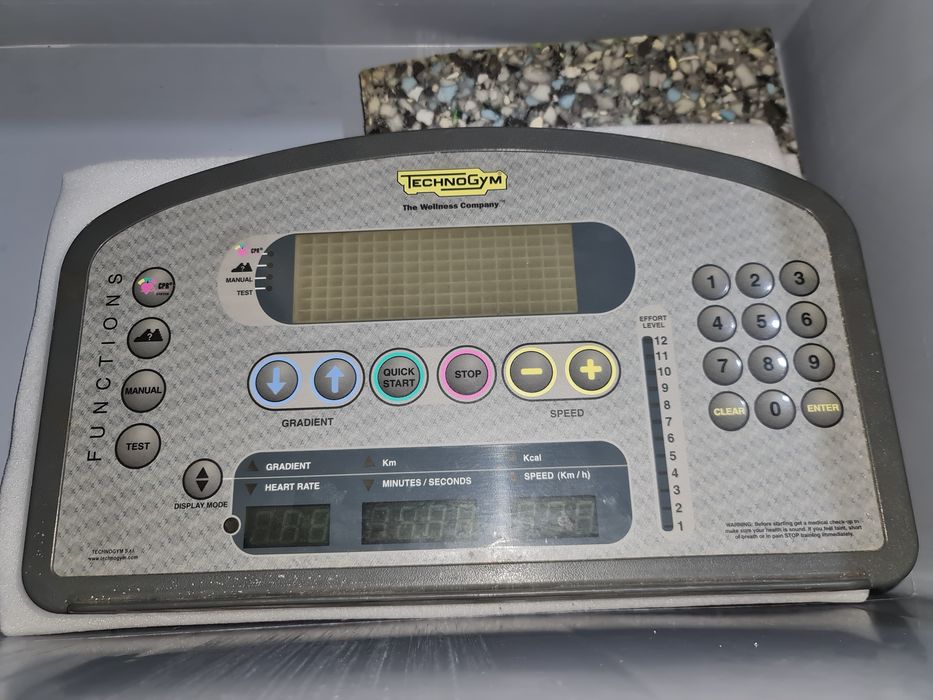 Display technogym run xt