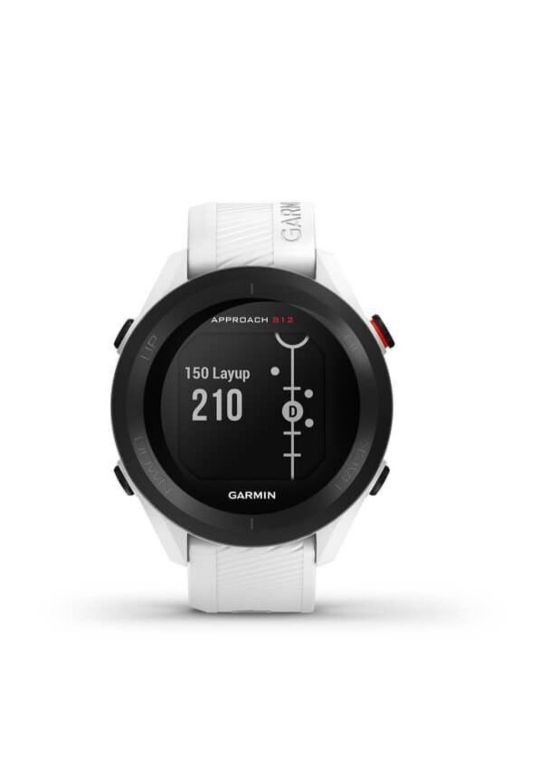 Ceas Smartwatch Garmin Approach S12, 44 mm, HR, GPS, White