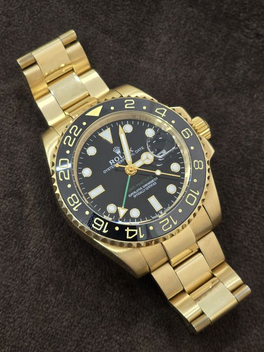 Rolex gmt master II solid gold