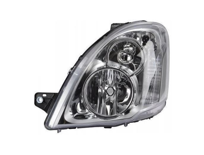 Far Iveco Daily, 09.2011-07.2014, RapidAuto, fata, partea stanga, cu lumina de zi; tip bec H1+H7+PY21W+W21/5W; electric; cu motor;