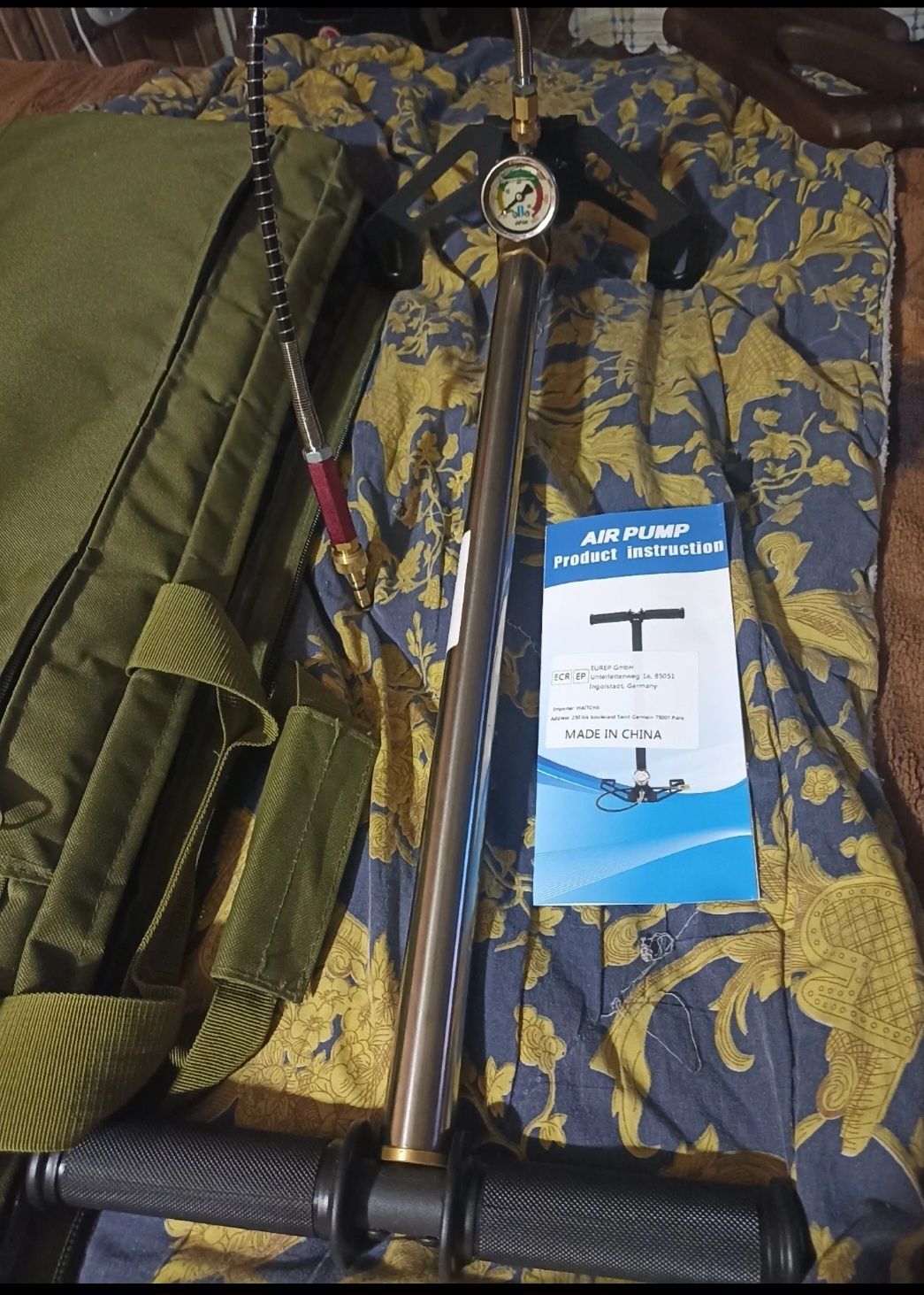 4500 PSI/300 Bar PCP помпа за високо налягане.