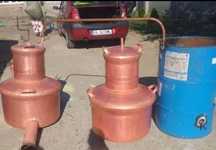 cazan de țuică de litri 100 cu toată instalația la 2700lei